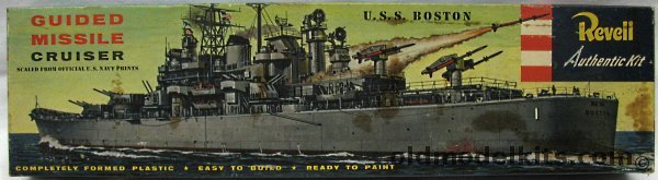 Revell 1/480 CAG-1 USS Boston Guided Missile Cruiser 'S' Kit, H334-169 plastic model kit
